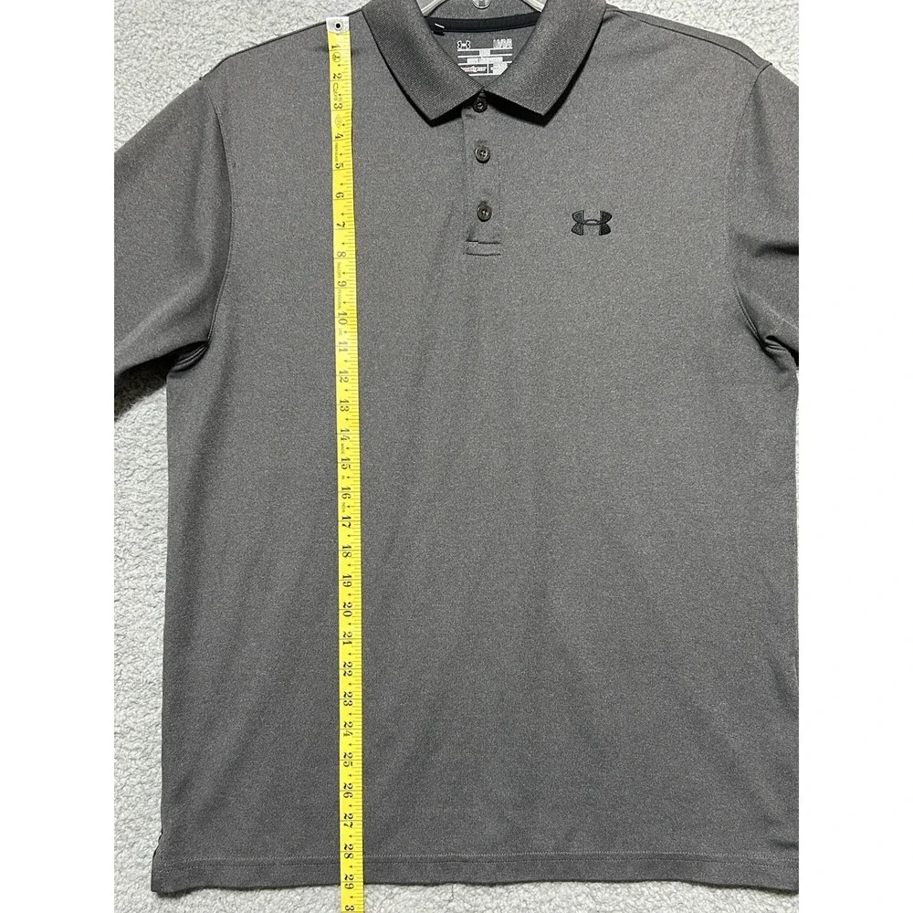 Under Armour Shirt Men's XL Heat Gear Short Sleeve Polo Golf Team Sports Coach‎